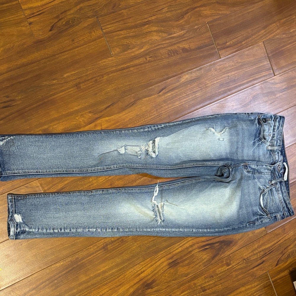 KanCan Distressed Blue Skinny Jeans